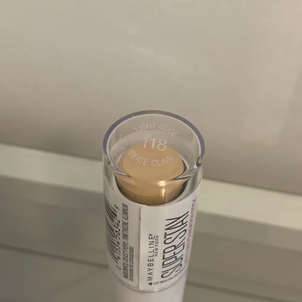 Maybelline Super Stay Foundation Stick Normal To Oily Skin Light Beige 118 Seale